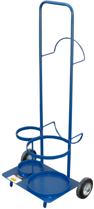 chariot porte bouteilles benek – oxygène 5 kg + propane 5 kg