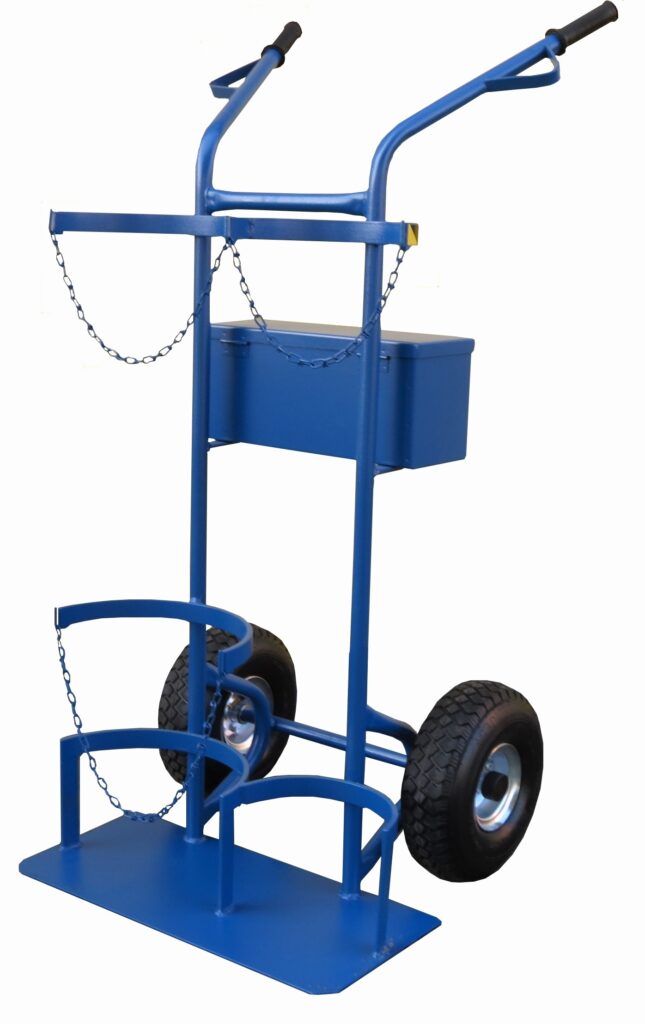 Chariot porte-bouteilles BENEK – oxygène + propane 11,5/33 kg chariot porte bouteilles benek – oxygène + propane 11,5/33 kg