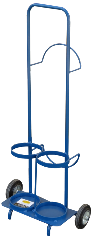 chariot porte bouteilles benek – oxygène 5 kg + acétylène 5 kg
